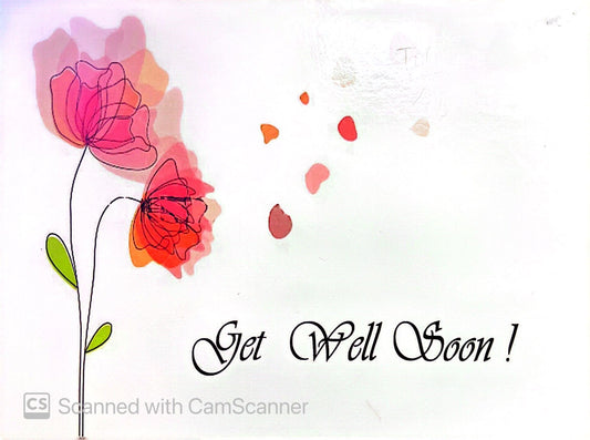 Get Well Soon Post Card