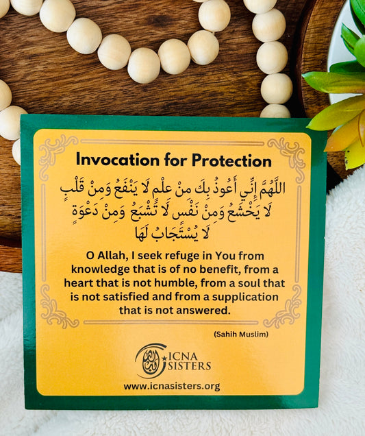 Invocation For Protection