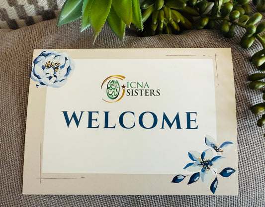 Urdu Welcome Cards