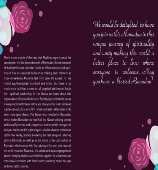 Ramadan Blessings Card