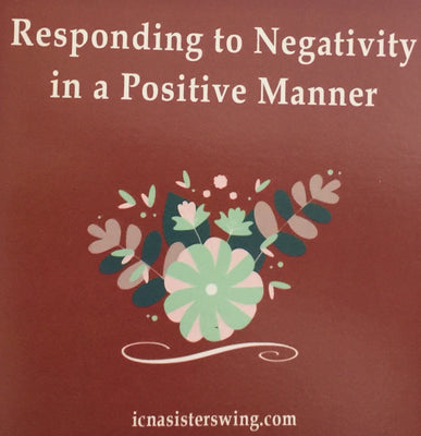 Responding To Negativity
